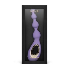   LELO Soraya Beads - dobíjecí, vodotěsný anální vibrátor (fialový)