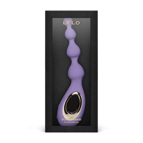 LELO Soraya Beads - dobíjecí, vodotěsný anální vibrátor (fialový)