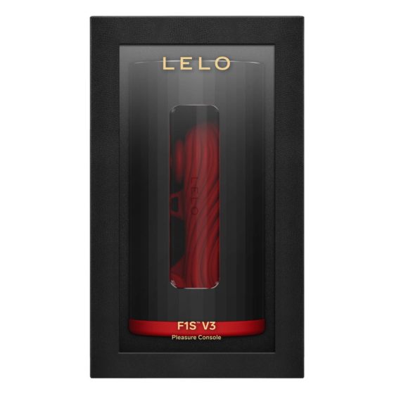 LELO F1s V3 - Interaktivní masturbátor (černo-červený)