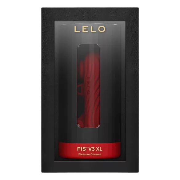 LELO F1s V3 XL - interaktivní masturbátor - červený