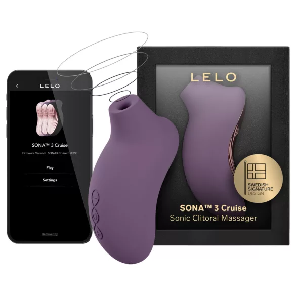 LELO Sona 3 Cruise - stimulátor klitorisu vlny - fialový