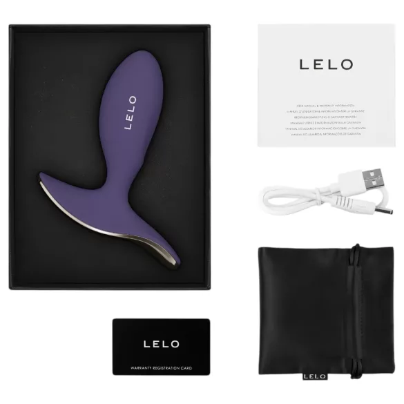 LELO Surfer - anální vibrátor ovládaný aplikací (fialový)