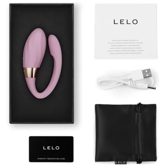 LELO Tiani Twist - chytrý párový vibrátor (růžový)