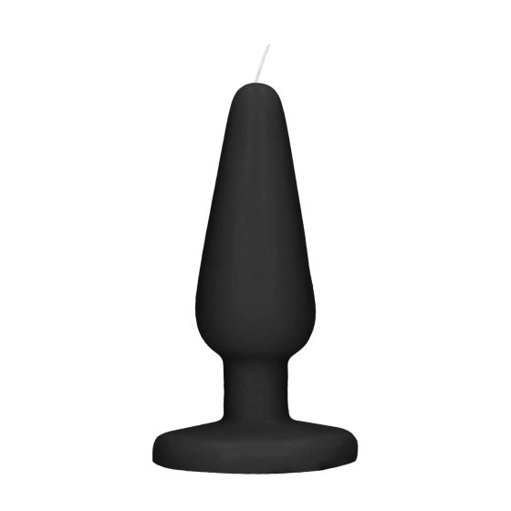 Scandalous - svíčka - anální kolík - černý (50g)