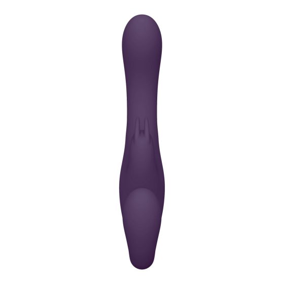 Vive Suki - dobíjecí vibrátor bez ramínek se stimulátorem klitorisu (fialový)
