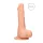 RealRock - realistické dildo s varlaty - 20 cm - tělová barva