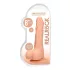 RealRock - realistické dildo s varlaty - 20 cm - tělová barva