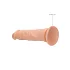 RealRock - realistické dildo - 25 cm - tělová barva