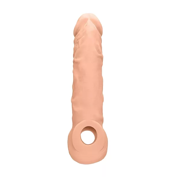 RealRock - návlek na penis - 21 cm - tělová barva