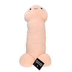 Plyšový penis - 100 cm (přírodní)