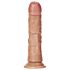 RealRock - realistické dildo - 15,5 cm - tmavá tělová
