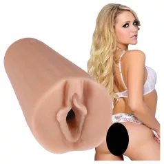   Doc Johnson Mia Malkova - realistická Ultraskyn umělá vagína (přírodní)