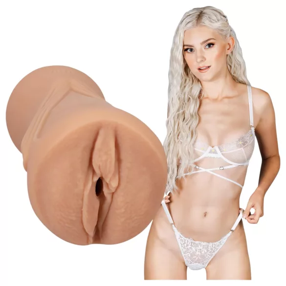 Doc Johnson Eva Elfie - realistická masturbátor vagina - Ultraskyn - tělová