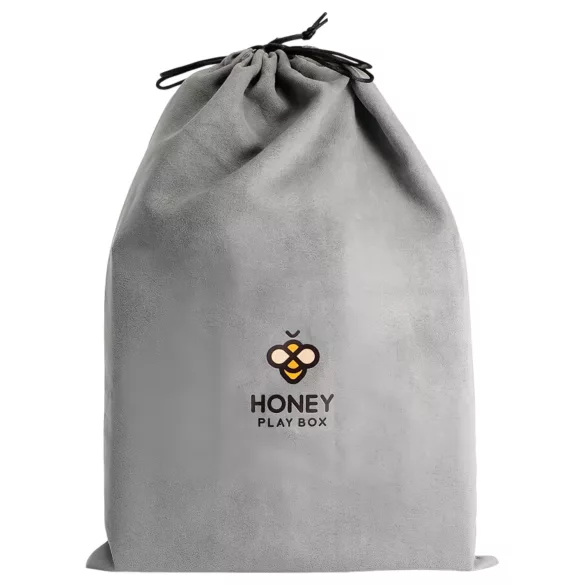 Honey Play Box Albus - pulzující stahující vibrační masturbátor - bílý