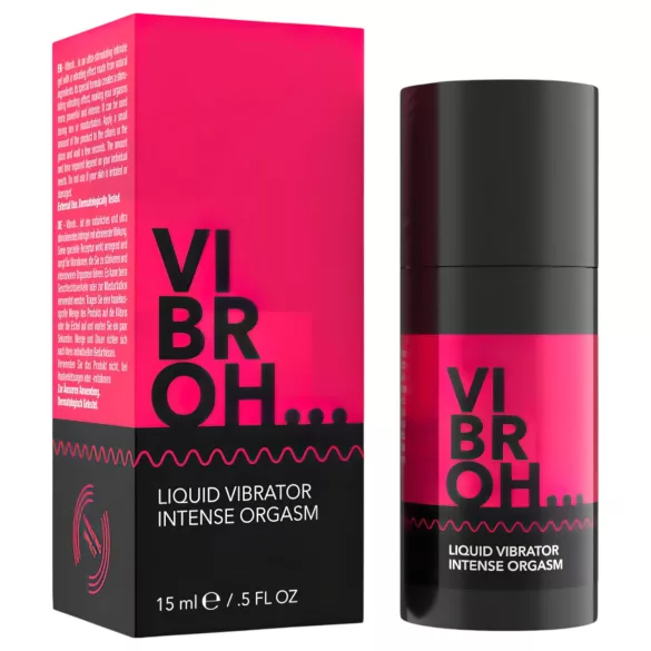 Vibroh - tekutý vibrátor - stimulující gel - 15 ml