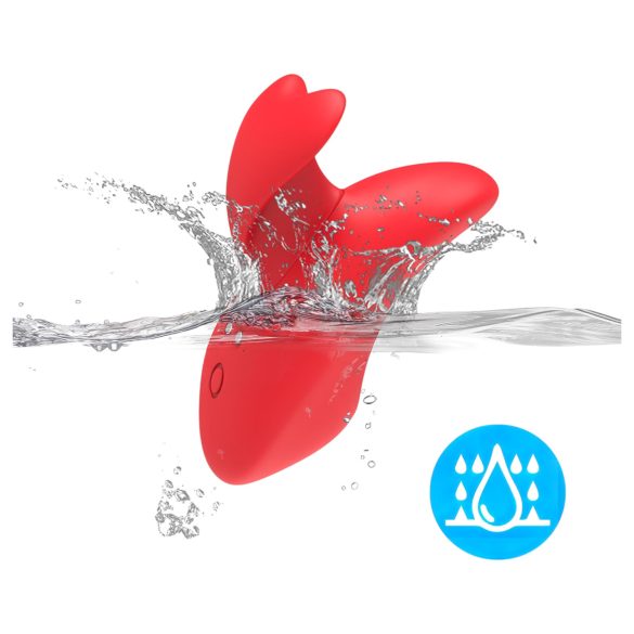 Bestoy - akumulátorový prstový vibrátor (červený)