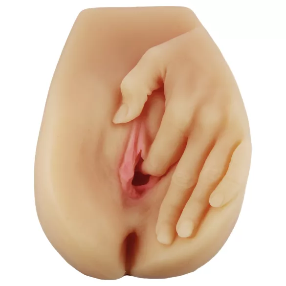 Enlust Selena - vibrační umělá vagína s AI obrázky (přírodní)