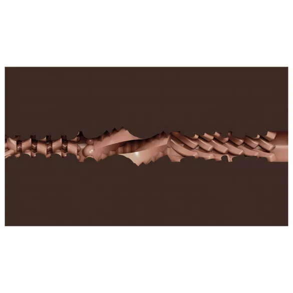 Fleshjack Max Konnor - realistický anální masturbátor - hnědý