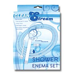   Sprchový klystýr - hliníková intimní sprcha (stříbrná)