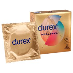 Durex Real Feel - kondomy bez latexu - 3 ks