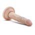 Dr. Skin 5 - realistický dildo s přísavkou - tělová barva 14,5 cm