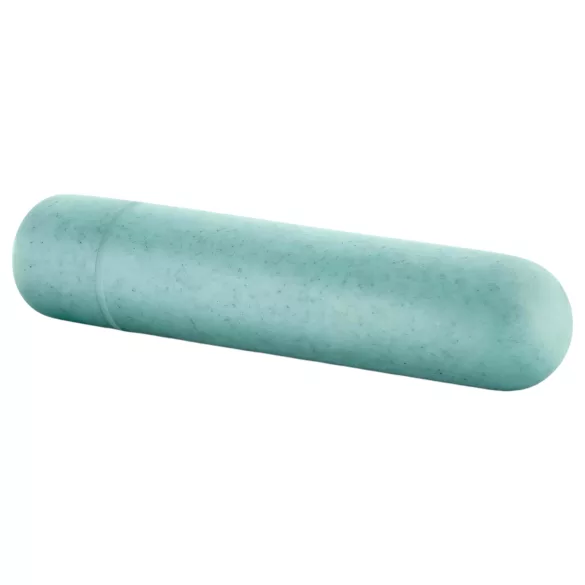 Gaia - vibrátor na baterie - ekologický, střední velikost, tyrkysový