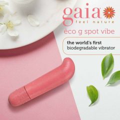 Gaia Eco G-spot - ekologický vibrátor pro bod G (korál)