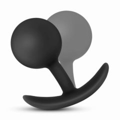   Anal Adventures Platinum Vibra Plug - anální dildo (černé)