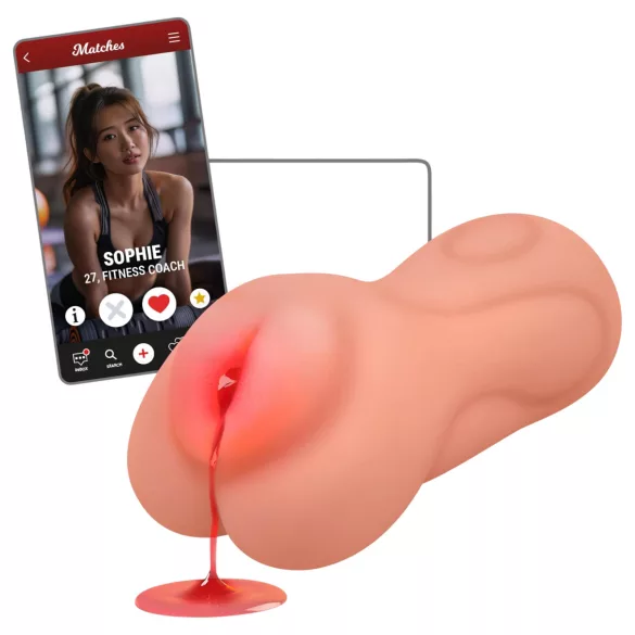 Intense First Time Sophie - realistická panna umělá vagína masturbátor (přírodní)