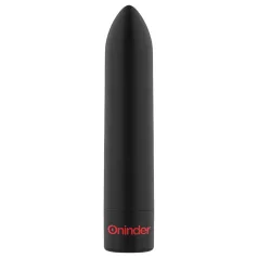 Oninder - mini vibrátor na dálkové ovládání - černý