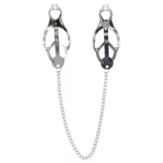 Virgite - svorky na bradavky - kovové - stříbrné