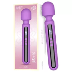   Engily Ross Aura - vibrátor na masáž - dobíjecí, digitální, fialový