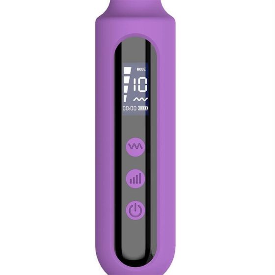 Engily Ross Whisper - dobíjecí digitální masážní vibrátor (fialový)