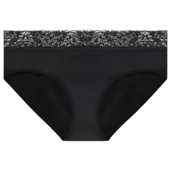 Adalet Natura Super - menstruační kalhotky - černé