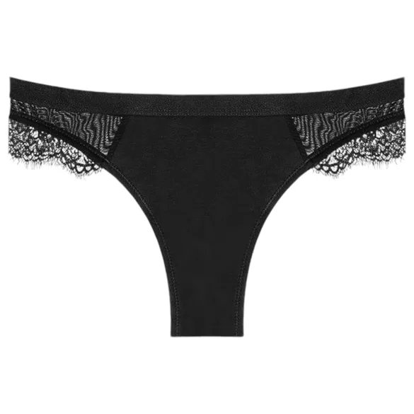 Adalet Flora Normal - menstruační kalhotky - černé - L