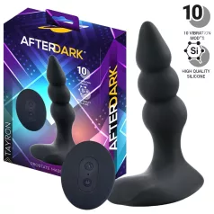 AfterDark - vibrátor na prostatu - vibrační - černý