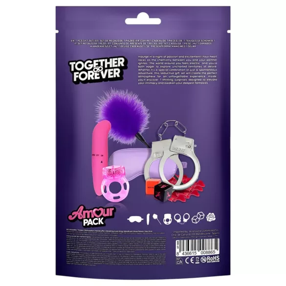 Amour Pack Together - sada pro začátečníky s vibrátorem - 7 dílů