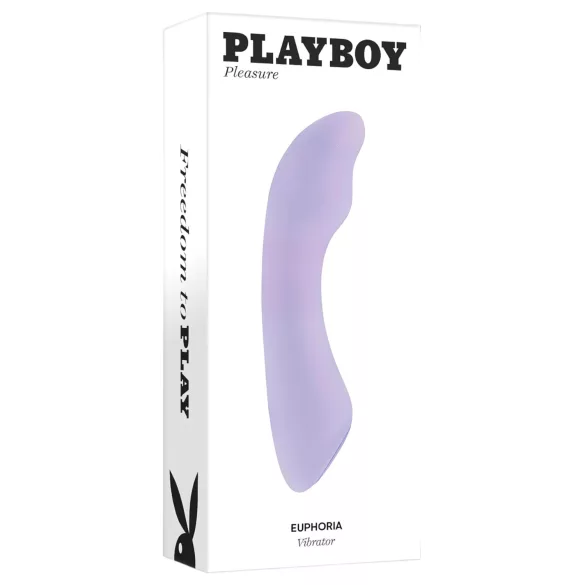Playboy Euphoria - vodotěsný G-bod vibrátor, fialový