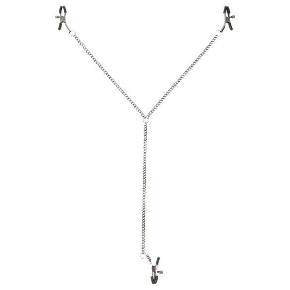 Sei Mio - svorky na bradavky a stydké pysky - černé