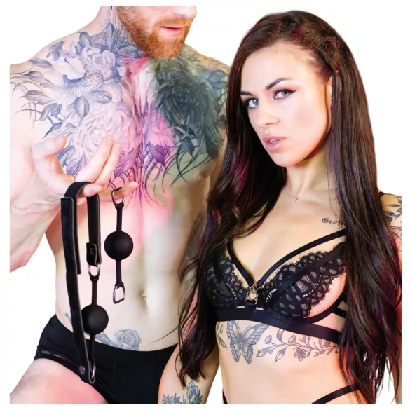 Sei Mio - sada roubíků do úst - 2 kusy - černá