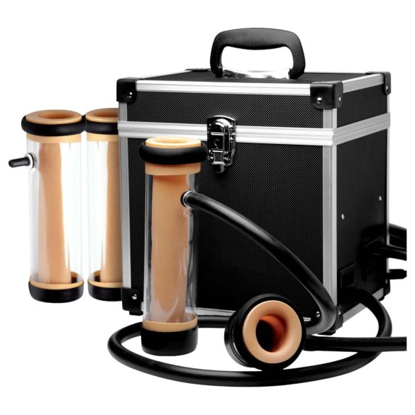 The Super Milker - automatický deluxe masturbátor (černý)