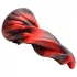 Creature Cocks Hell Kiss - kroucené silikonové dildo - 19 cm (červené)