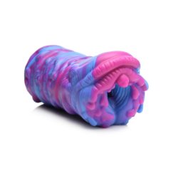   Creature Cocks Cyclone - silikonová mimozemská umělá kočička (fialovo-růžová)