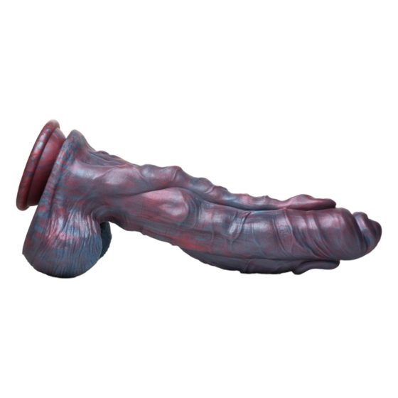 Creature Cocks Hydra - silikonové dildo - 27 cm (fialové)