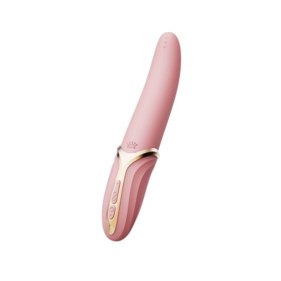 Zalo Eve - luxusní dobíjecí vibrátor s ohřívačem (růžový)