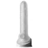 Perfect Fit - Fat Boy Checker Box - návlek na penis (19 cm, bílý)