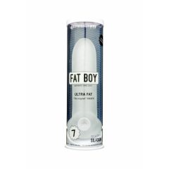   Fat Boy Original Ultra Fat -  návlek na penis (19cm) - bílý