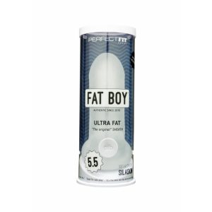 Fat Boy Original Ultra Fat -  návlek na penis (15cm) - bílý