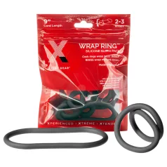   Perfect Fit - tenká erekční kroužek na penis - černý 22 cm