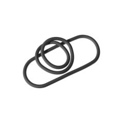   Perfect Fit Slim Wrap 9 - tenký kroužek na penis - černý (22 cm)